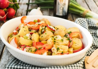 Erdäpfelsalat mit Rapsöl