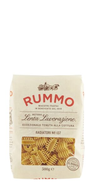 Pasta Rummo Radiatori Oelmuehle Esterer