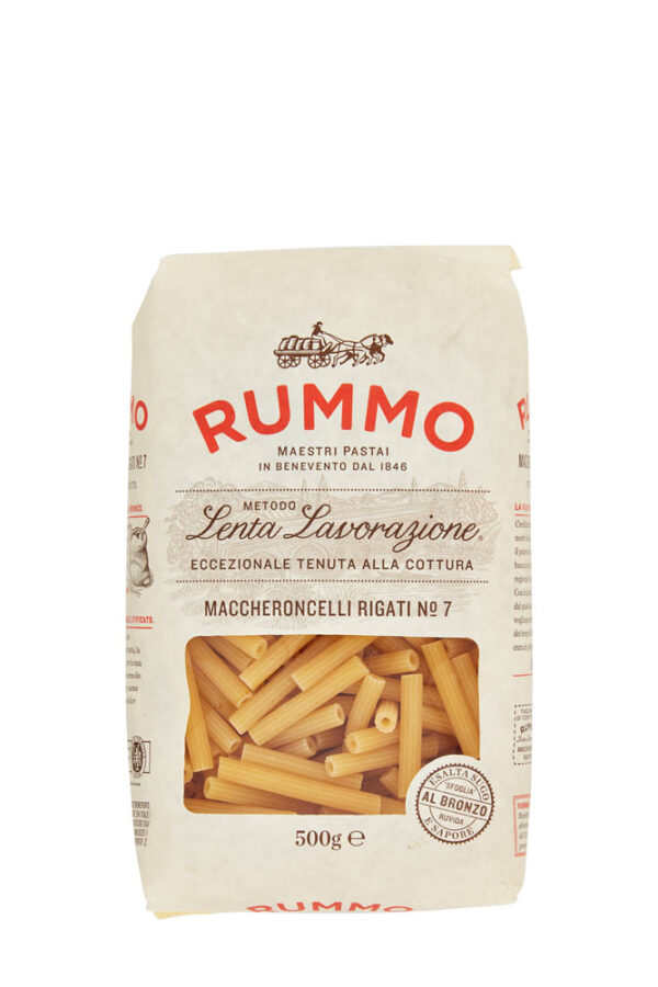 Pasta Rummo Maccheroncelli Rigati Oelmuehle Esterer