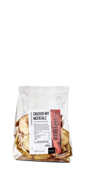 Oelmuehle Esterer Cracker Meersalz 180g