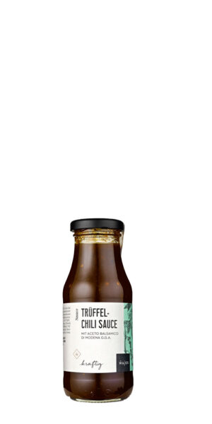 Oelmuehle Esterer Sauce Trüffel Chili Mit Ingwer Limettensch 245ml
