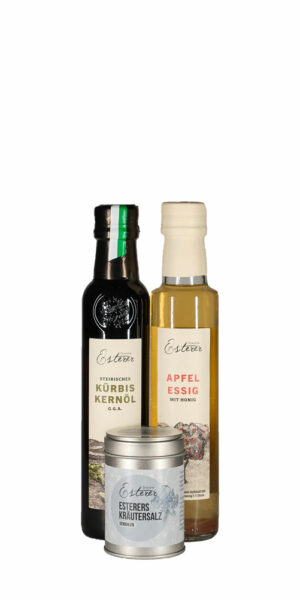 Bundle Steirisches Kürbiskernöl Essig Gewürz Oelmuehle Esterer