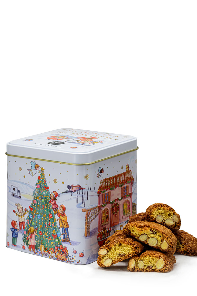 Oelmuehle Esterer Cantuccini Mandeln Weihnachtsbox 1