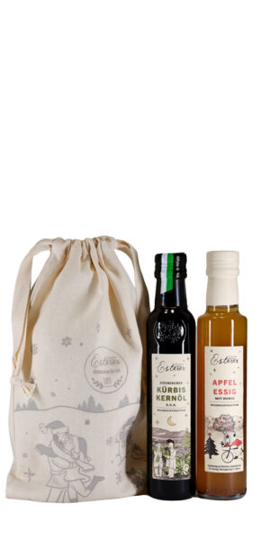 Baumwollbag Weihnachten 03 Pärchen Oelmuehle Esterer