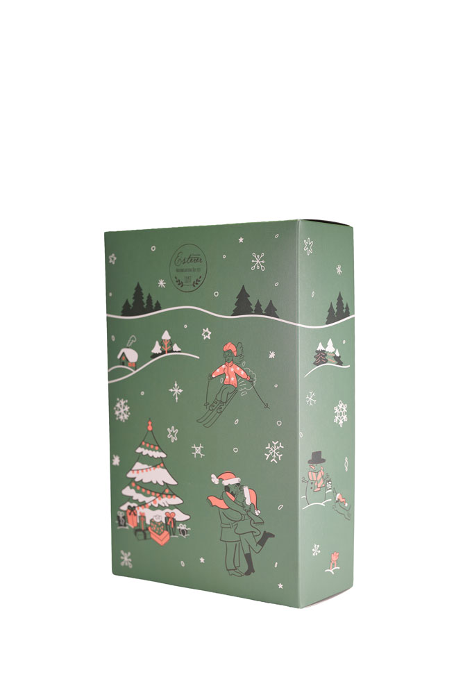 Geschenkspaket Weihnachtskarton 03 Rechts Oelmuehle Esterer
